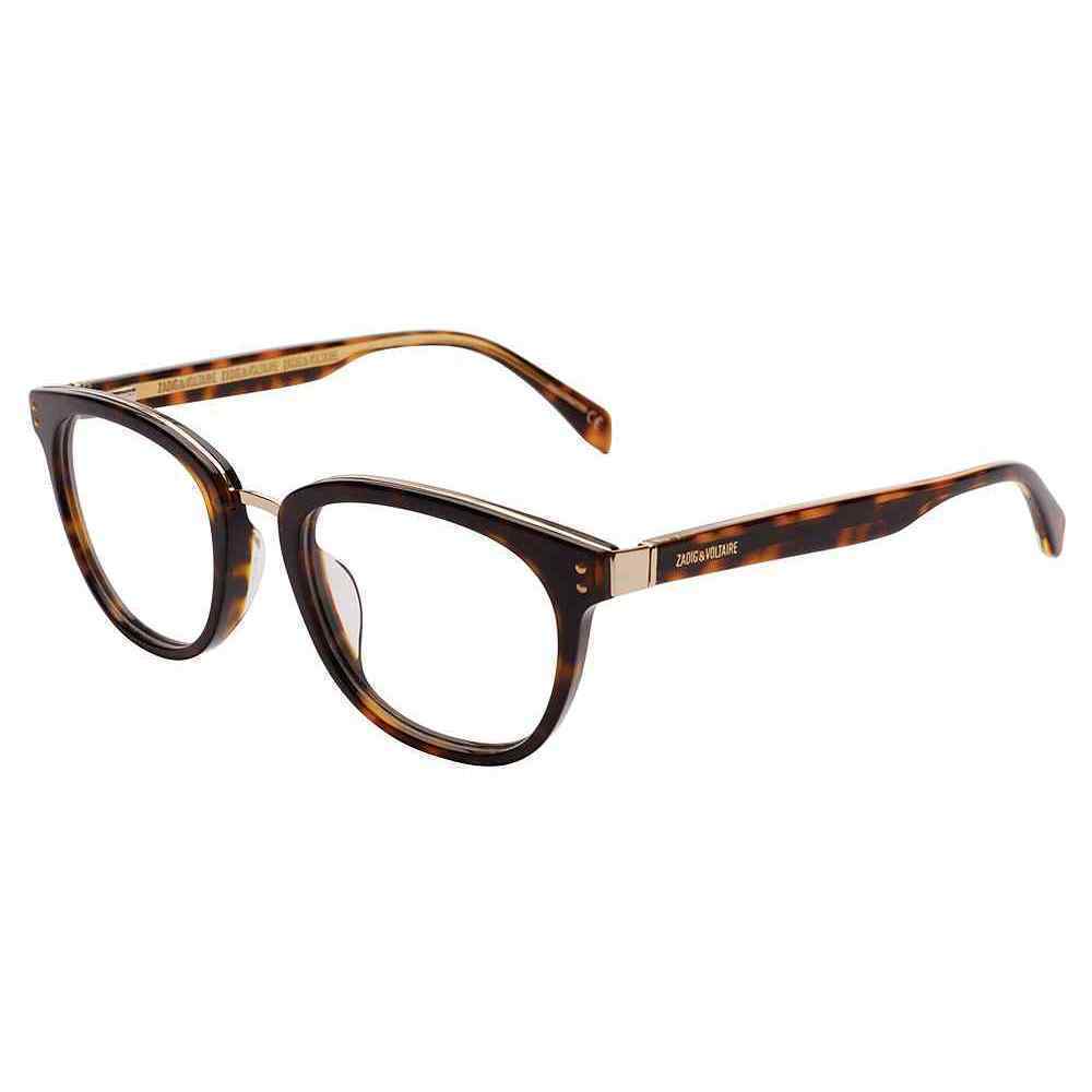 ZADIG & VOLTAIRE OPTICAL VZV162N Eyeglasses BROWN-722 49mm